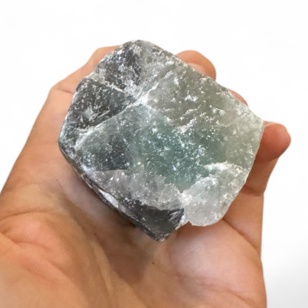 Raw Rainbow Fluorite