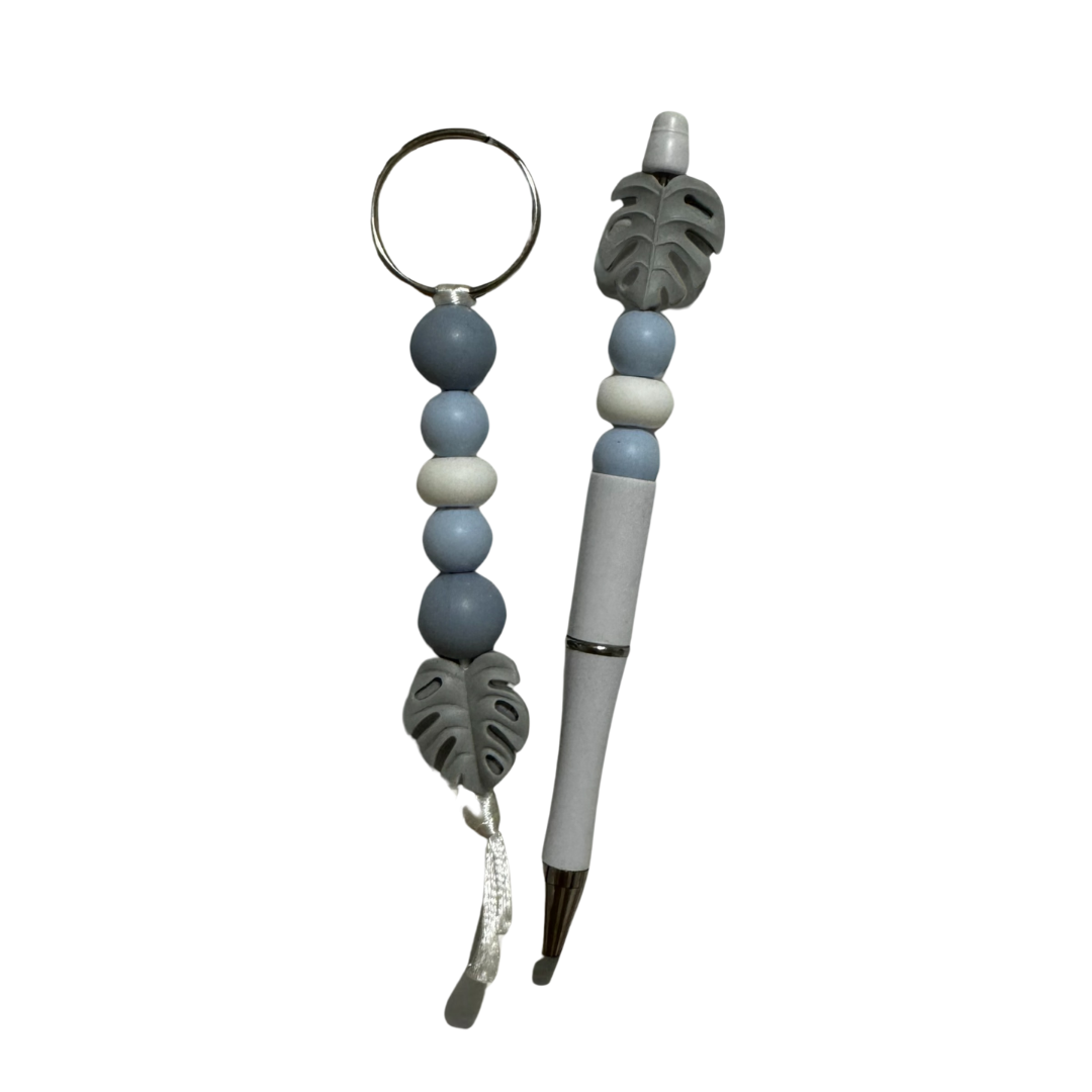 Lily’s Leaf Pen + Keyring Set