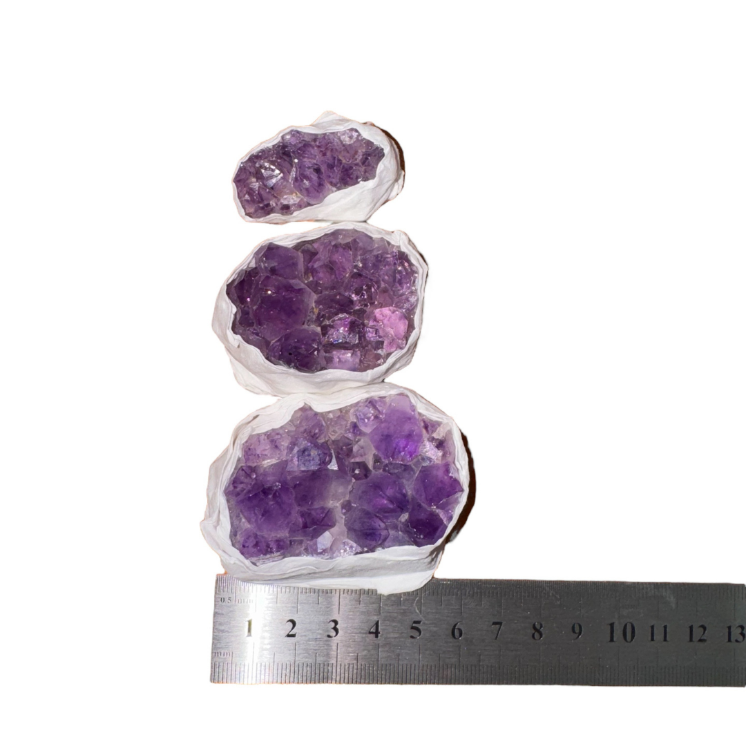 Amethyst Crystals | Set of 3