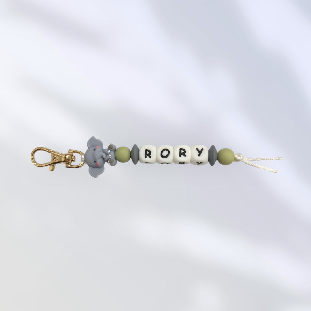 Personalised Keyring | Elephant