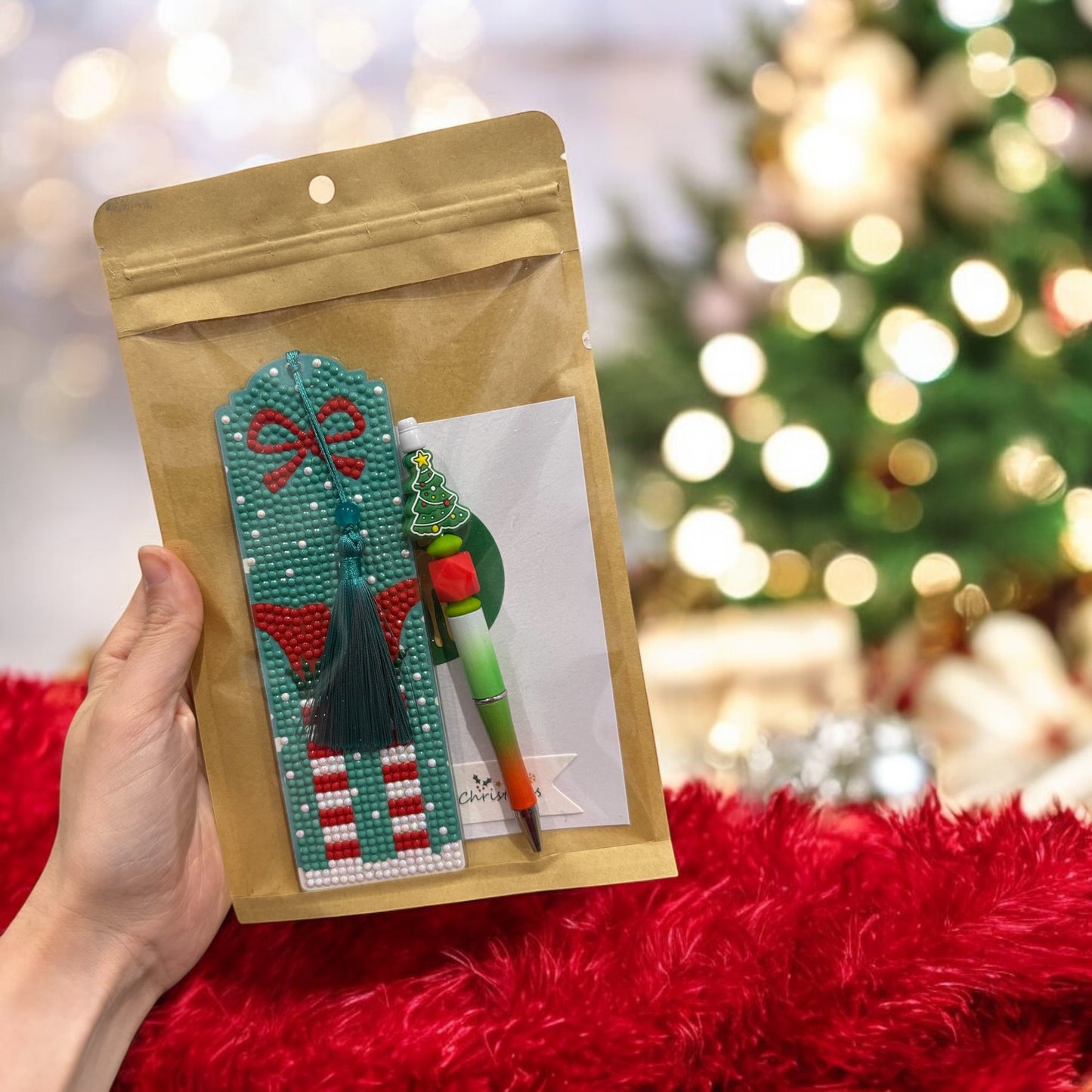 Lily's Christmas Packs | Includes Card + Bookmark + Pen