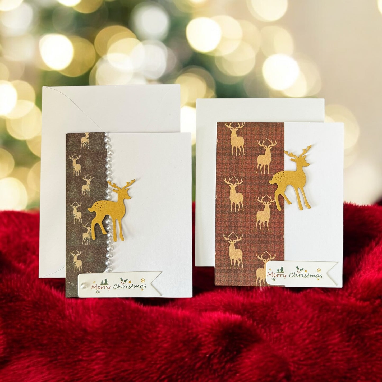 Lily's Handmade Christmas Cards | 2 Pack