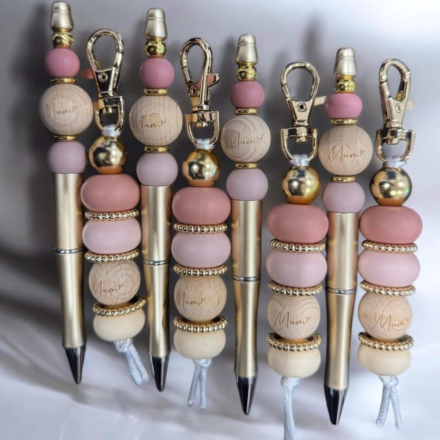 Mum Keyring & Pen Gift Set | Gold