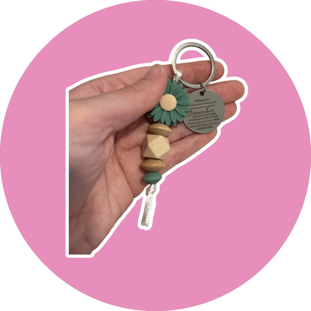 Ocean Jasper + Keyring Gift Box