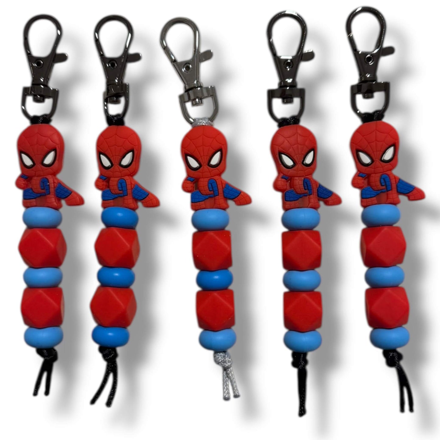 Kids Keyring | Red & Blue
