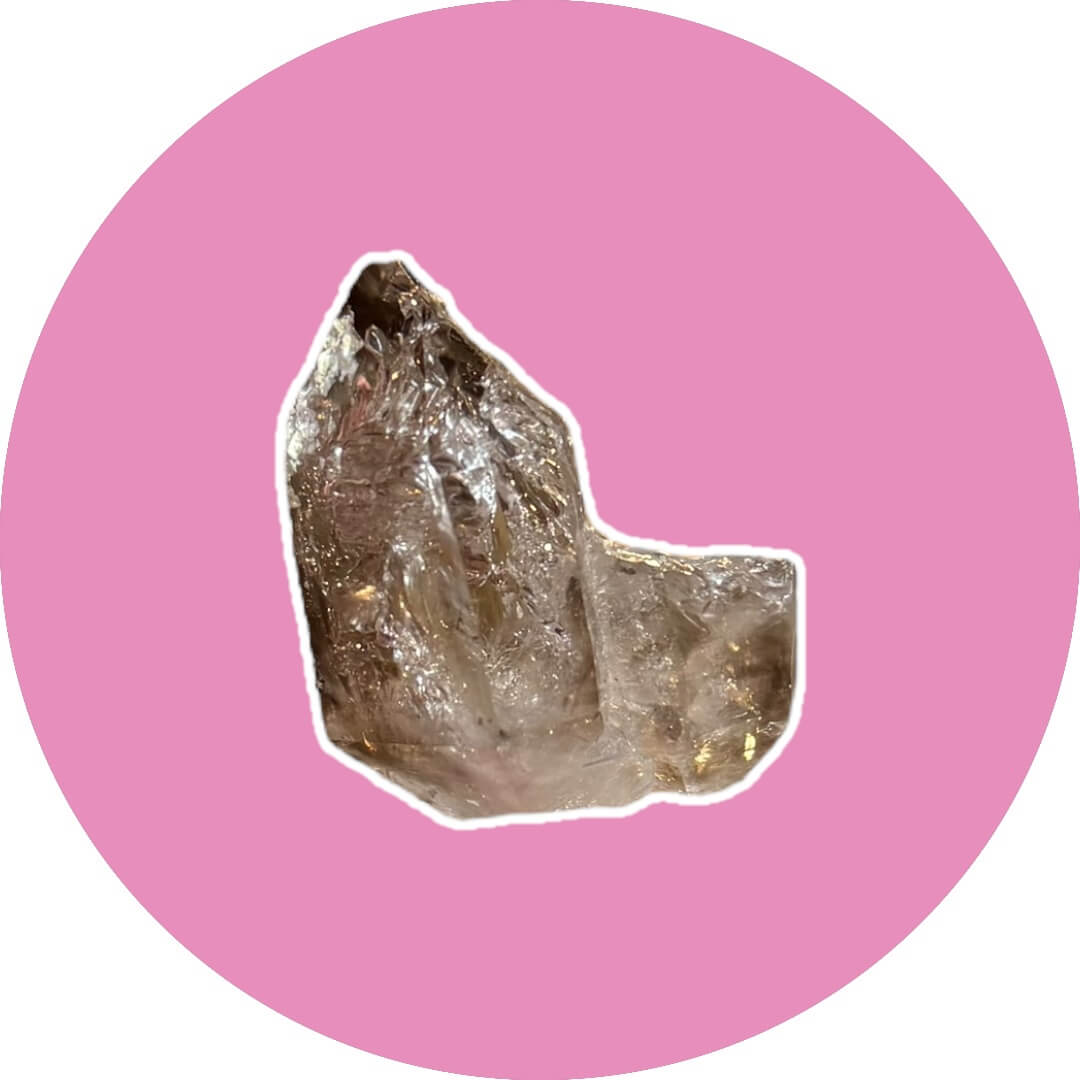 Namibian Quartz + Keyring Gift Box Set