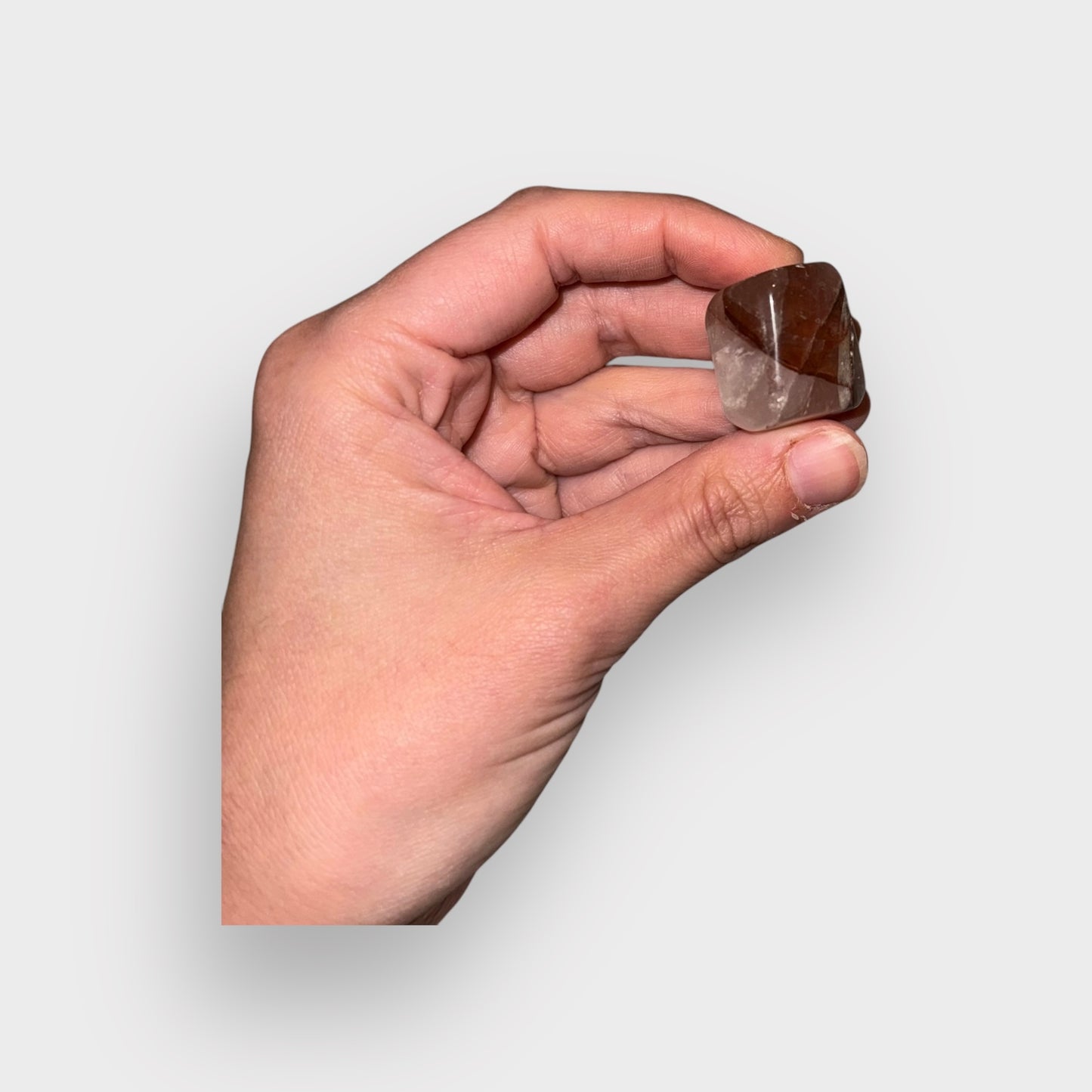 Fire Quartz Crystal Tumble Keyring | Bring Joy & Hope