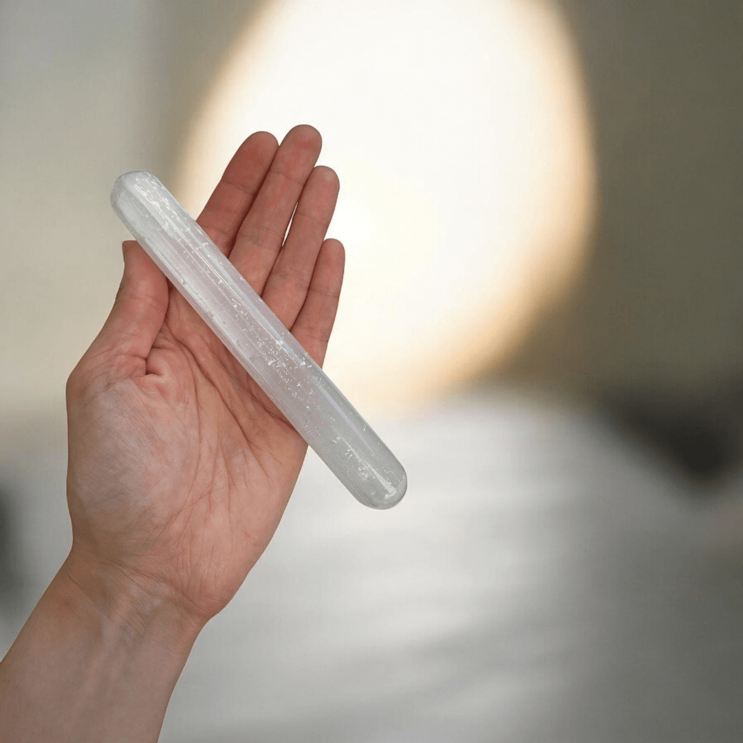 Selenite Crystal Wand