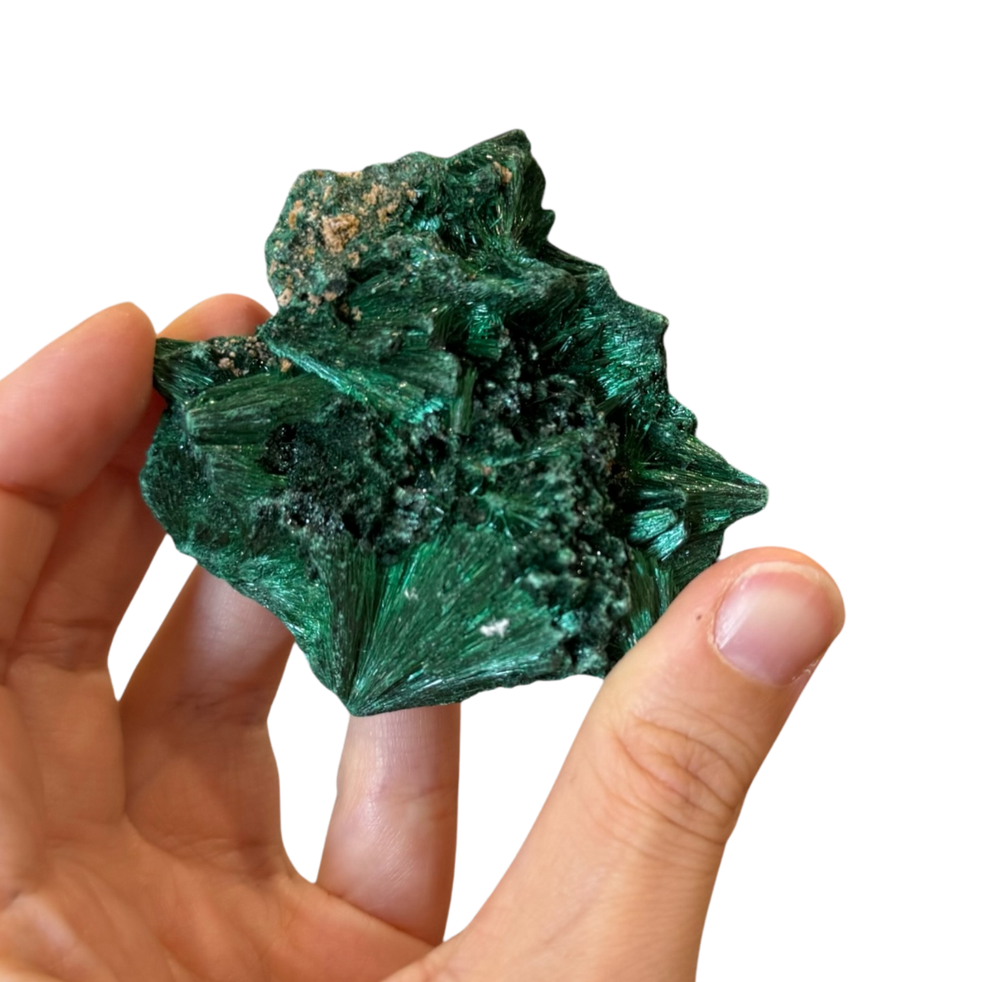 Malachite (Silky) Crystal