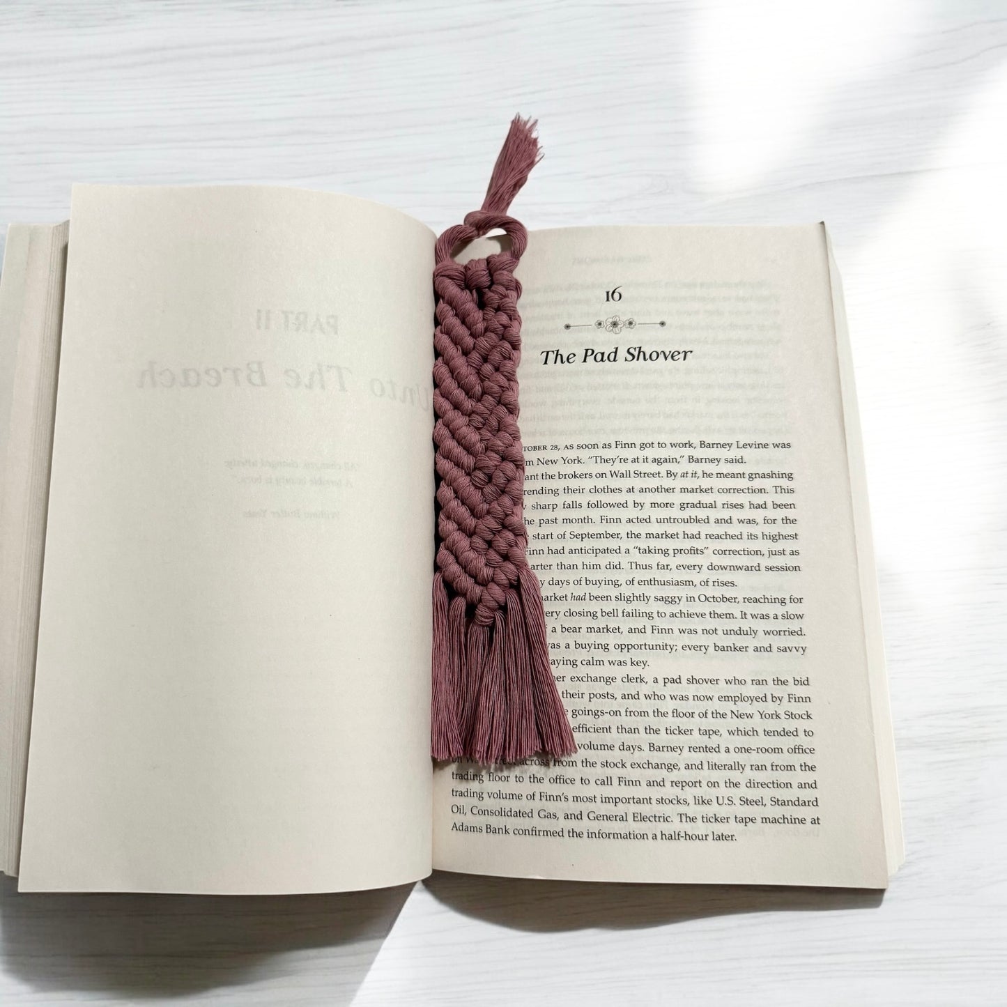 Macrame Bookmark | Multiple Colours