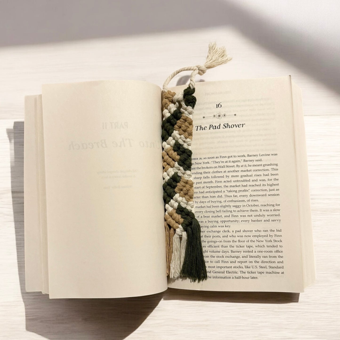 Macrame Bookmark | Multiple Colours