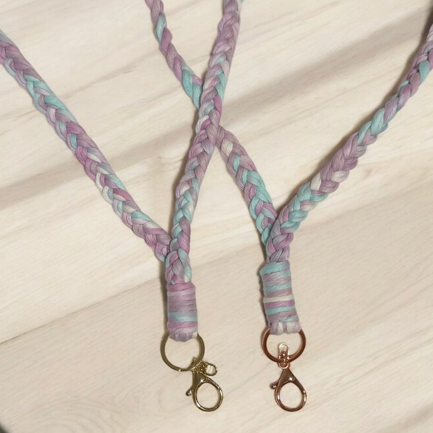 Macrame Lanyard | Unicorn Colours