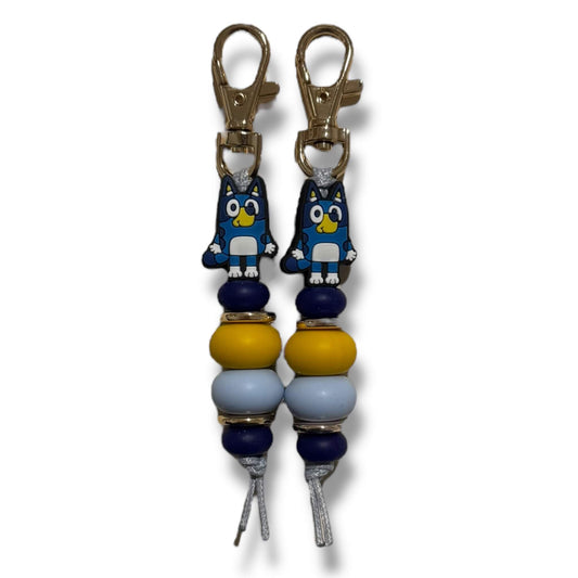 Kids Keyring | Orange or Blue