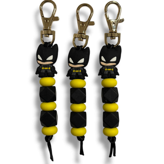 Kids Keyring | Black & Yellow